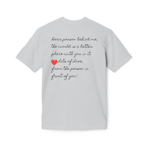 YOU ARE ENOUGH GO GIRL GO PERSON IN FRONT OF YOU (Midweight T-shirt)
