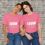 LOVIN' MYSELF  (Short Sleeve Jersey Tee)