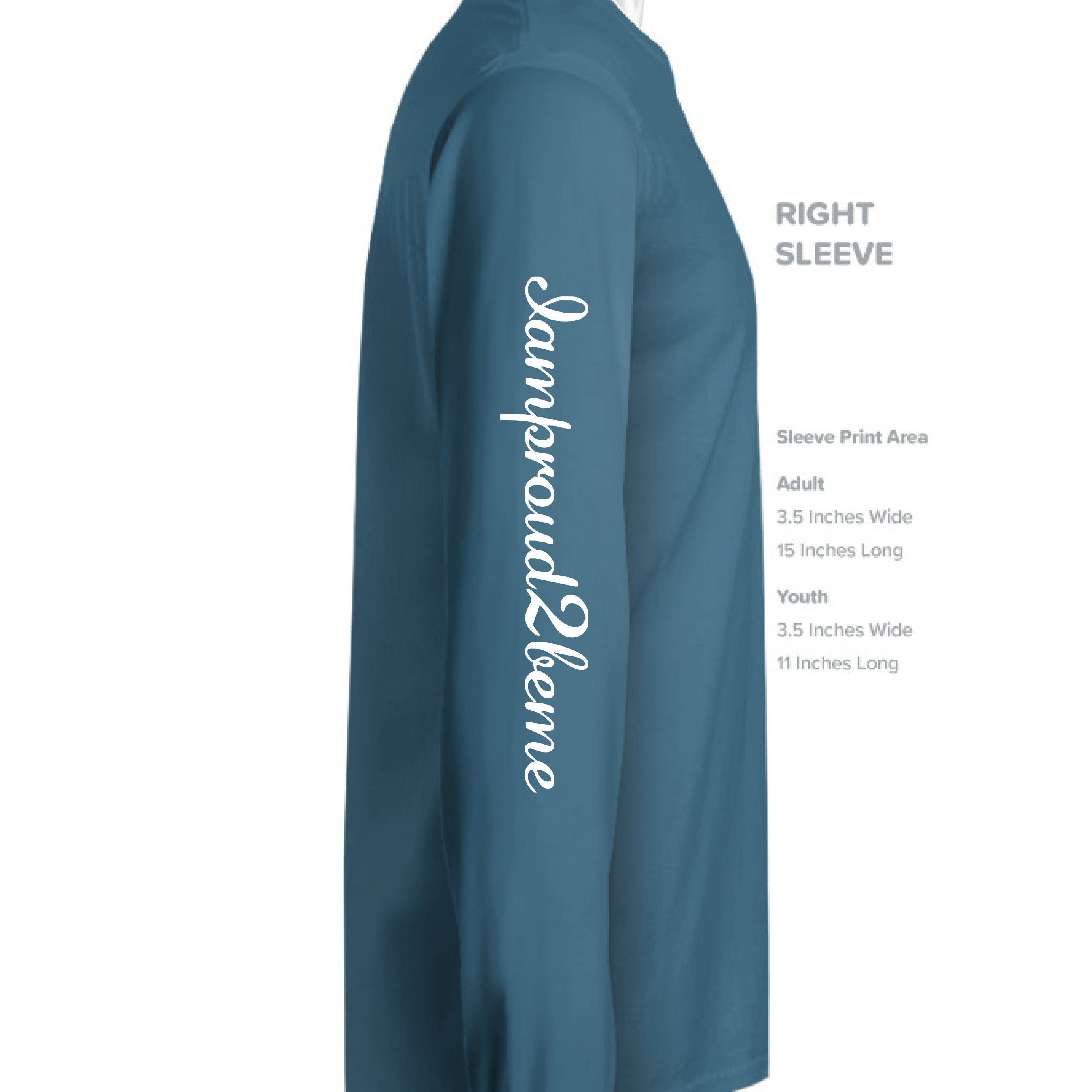 Heather Deep Teal - SLEEVE_RIGHT