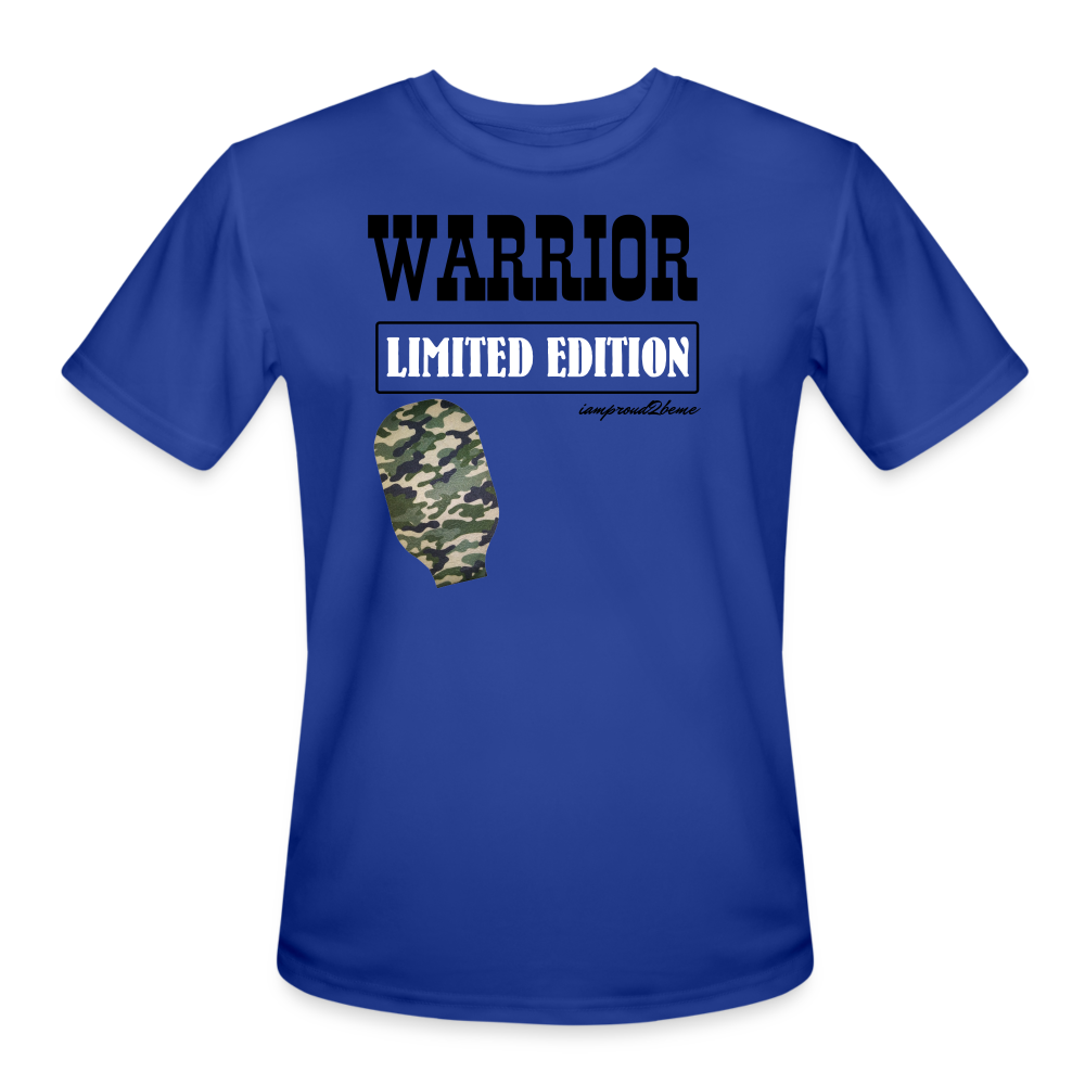 WARRIOR Moisture Wicking Performance T-Shirt (Men's) - royal blue