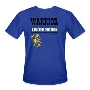 WARRIOR Moisture Wicking Performance T-Shirt (Men's) - royal blue