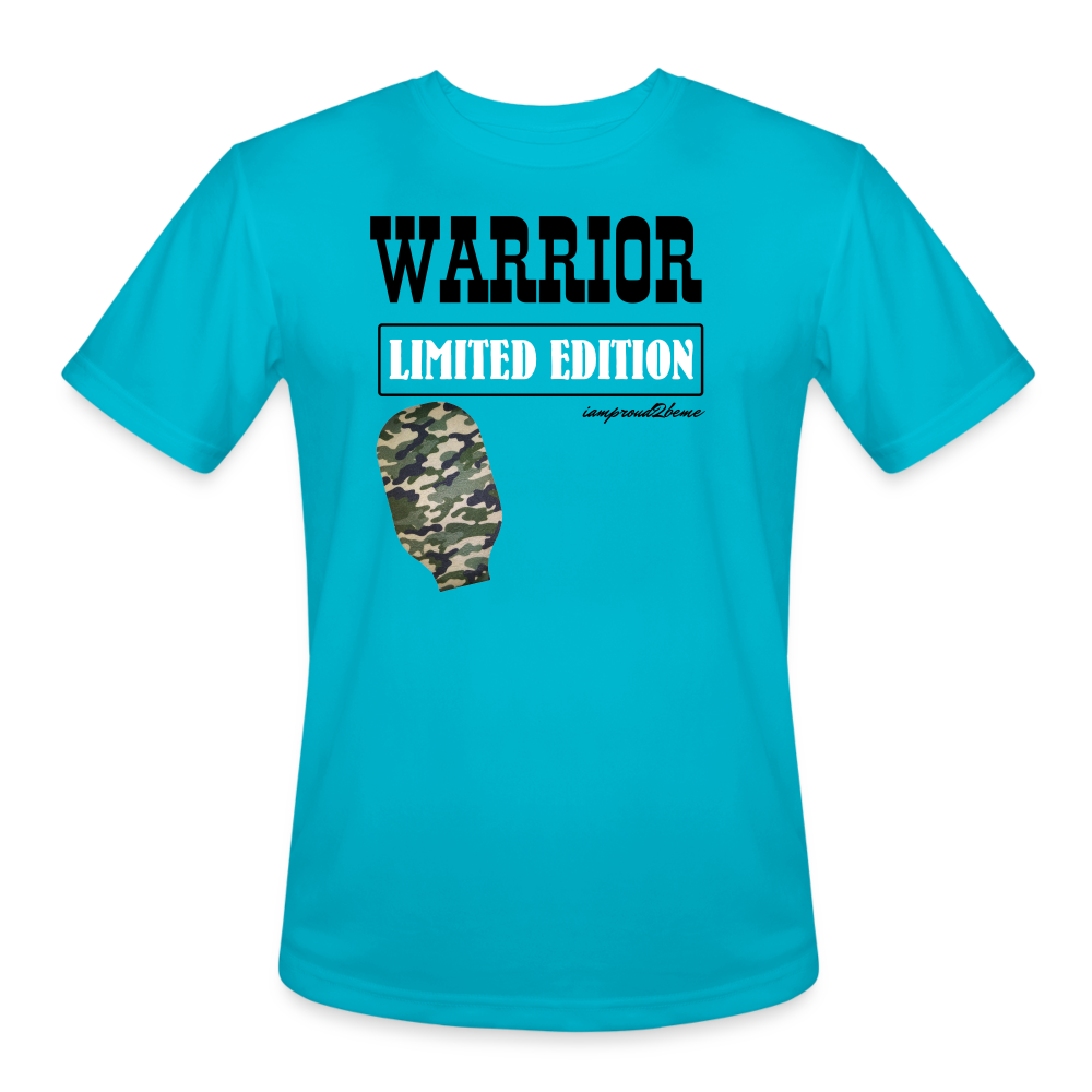 WARRIOR Moisture Wicking Performance T-Shirt (Men's) - turquoise