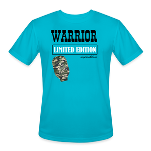 WARRIOR Moisture Wicking Performance T-Shirt (Men's) - turquoise