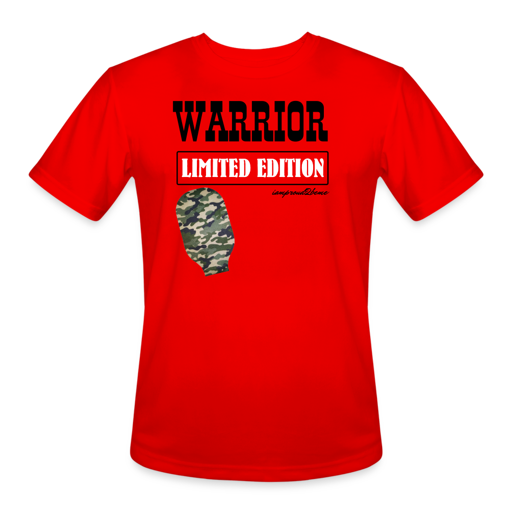 WARRIOR Moisture Wicking Performance T-Shirt (Men's) - red