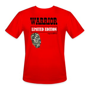 WARRIOR Moisture Wicking Performance T-Shirt (Men's) - red