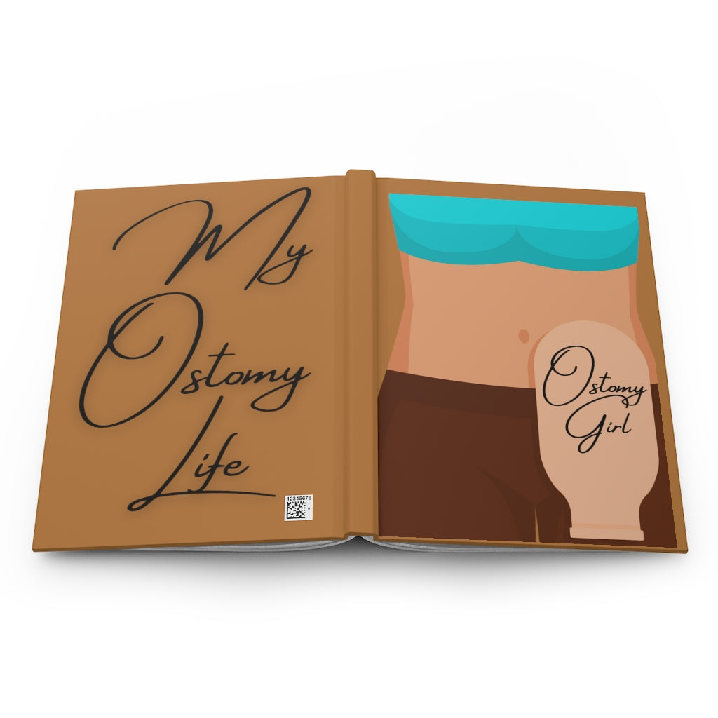 OSTOMY GIRL Hardcover Journal (Matte)