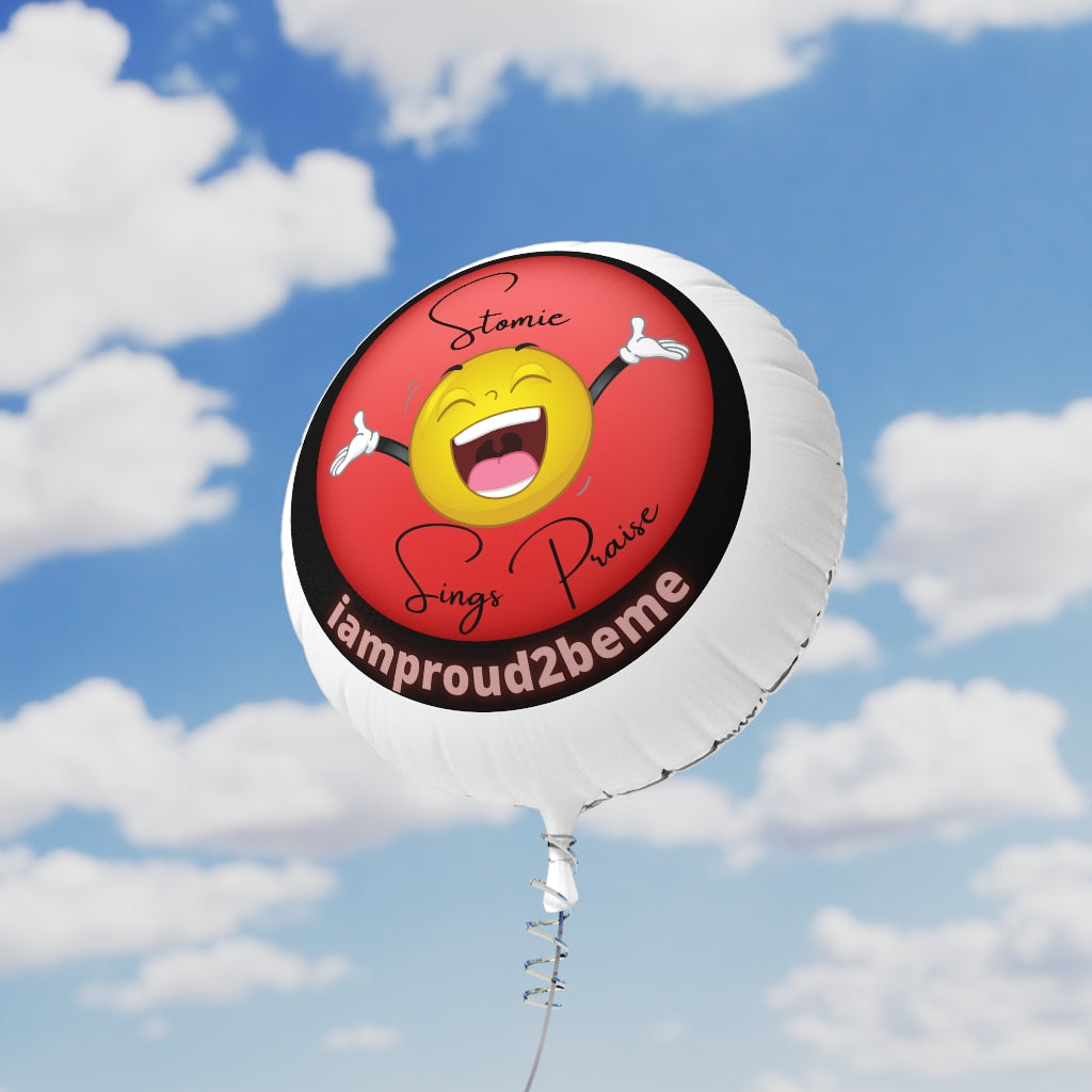 STOMIE SINGS PRAISES Mylar Helium Balloon