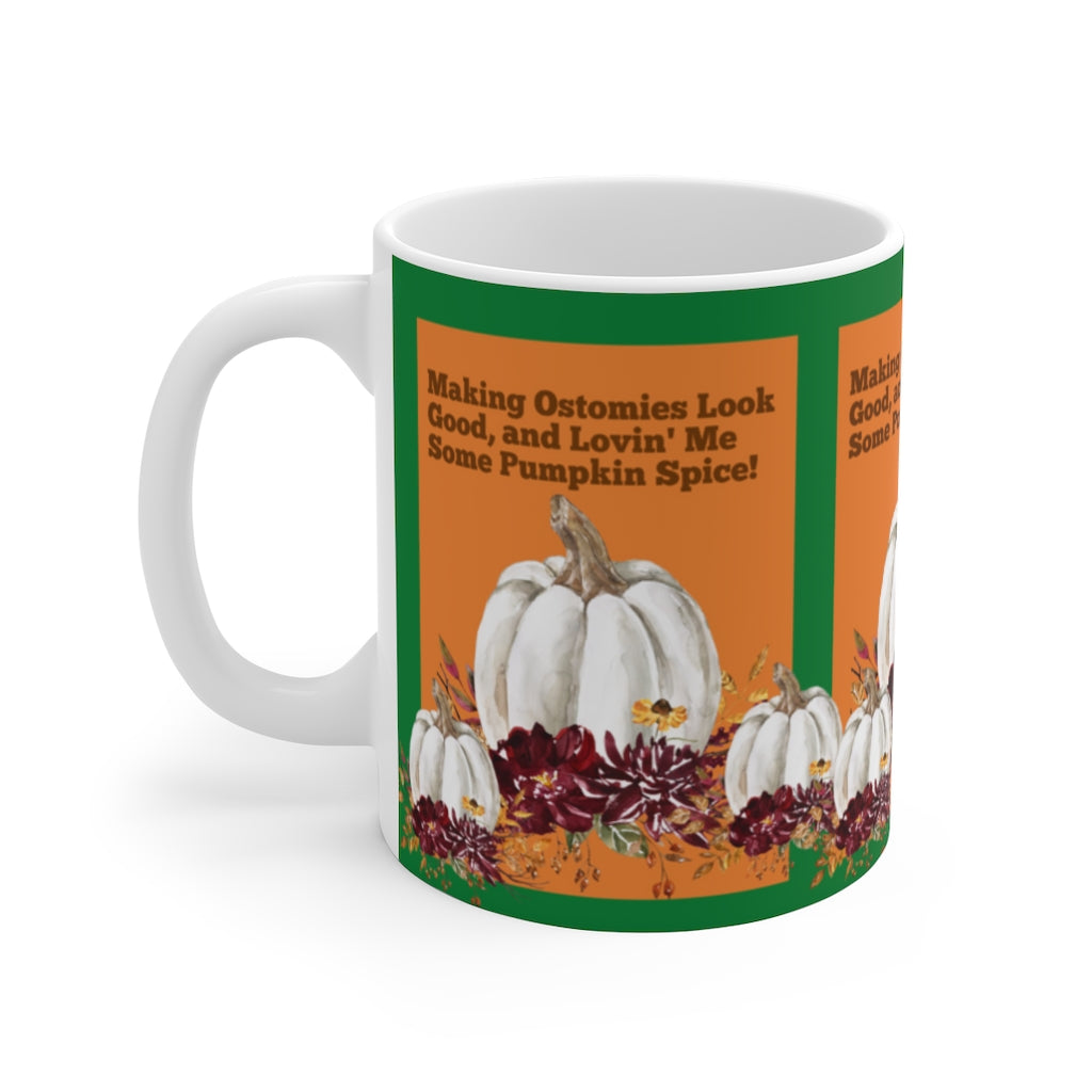 LOVIN' ME SOME PUMPKIN SPICE White Ceramic Mug