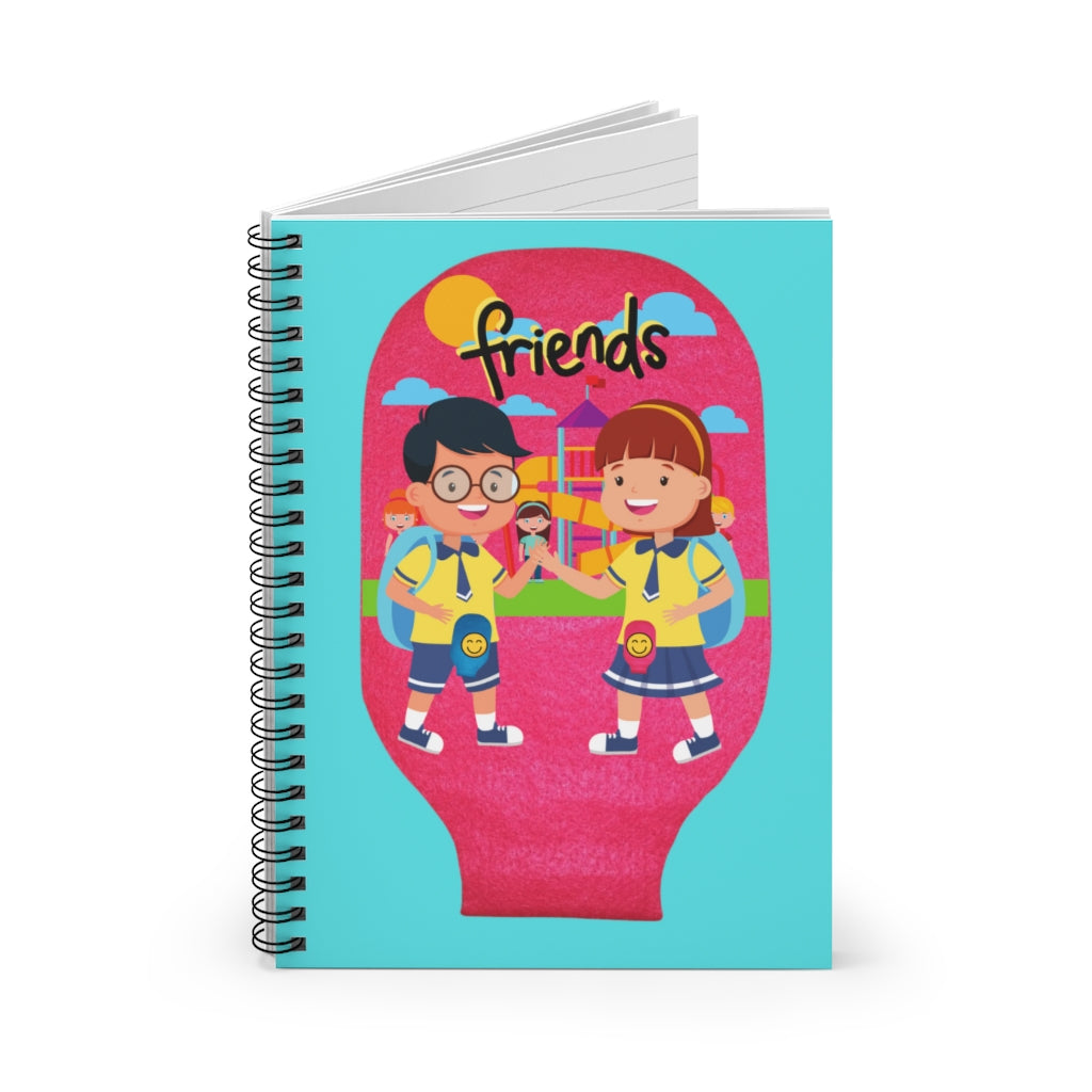 OSTOMY FRIENDS Spiral Notebook - Ruled Line