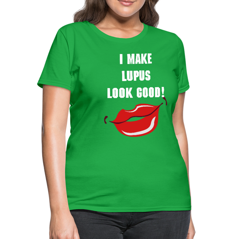 Women's T-Shirt Lupus Awareness - bright green