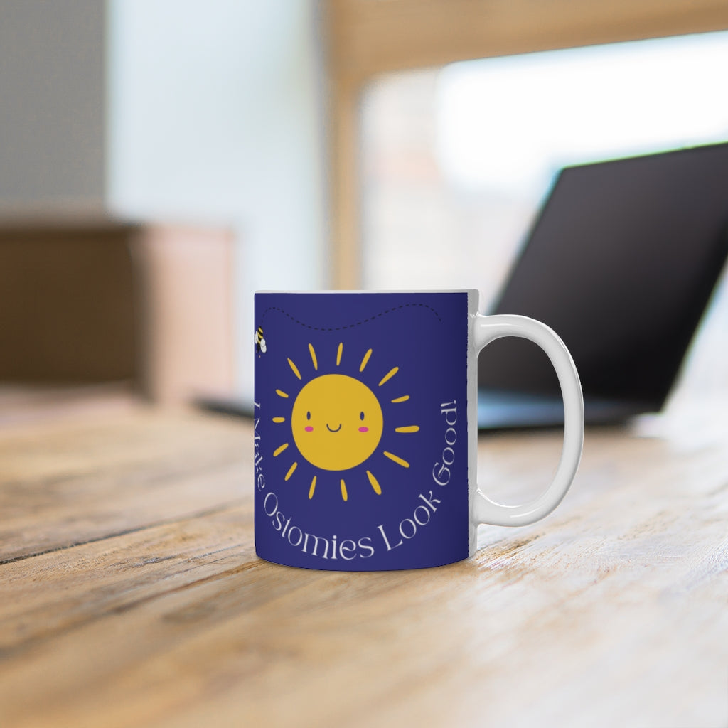 I MAKE OSTOMIES LOOK GOOD White Ceramic Mug