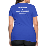 Women's T-Shirt Lupus Awareness - royal blue
