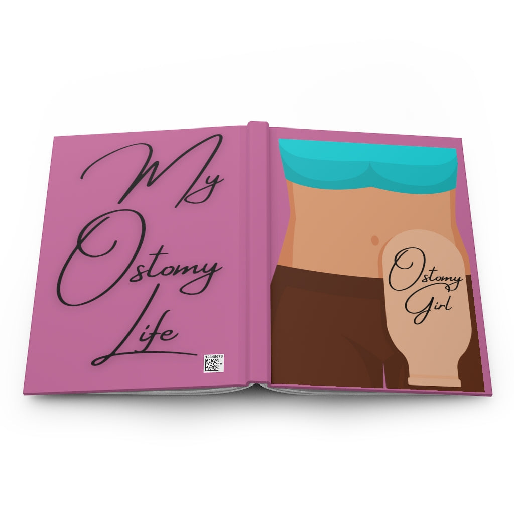 OSTOMY GIRL Hardcover Journal (Matte)