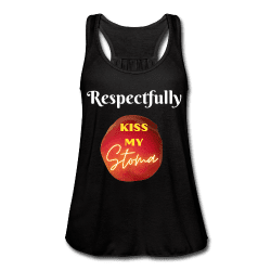 KISS MY STOMA Flowy Tank Top (Adult)