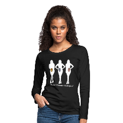 OSTOMY TRIO WOMEN Long Sleeve Premium T-Shirt (gals)