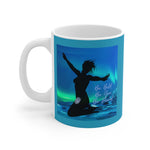 OSTOMY WARRIOR White Ceramic Mug (female)