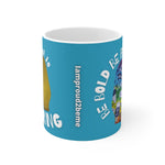 NORMAL IS BORING White Ceramic Mug