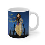 MAKIN' OSTOMY LIFE LOOK GOOD White Ceramic Mug (female)