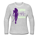 Women's Long Sleeve Jersey T-Shirt - gray