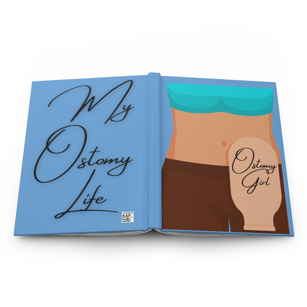 OSTOMY GIRL Hardcover Journal (Matte)