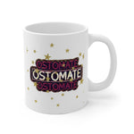 OSTOMATE White Ceramic Mug