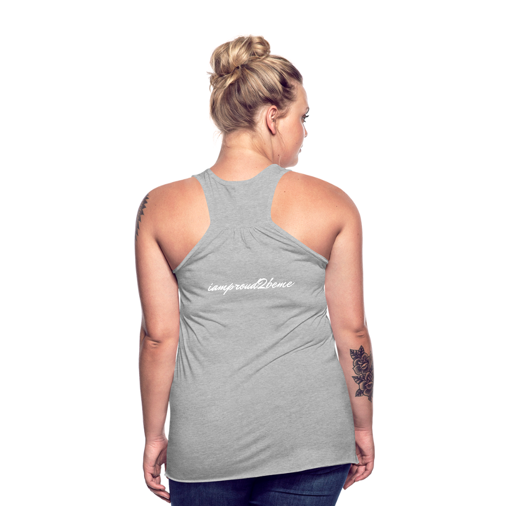 Women's Flowy Tank Top MIGRAINE HEADACHE - heather gray