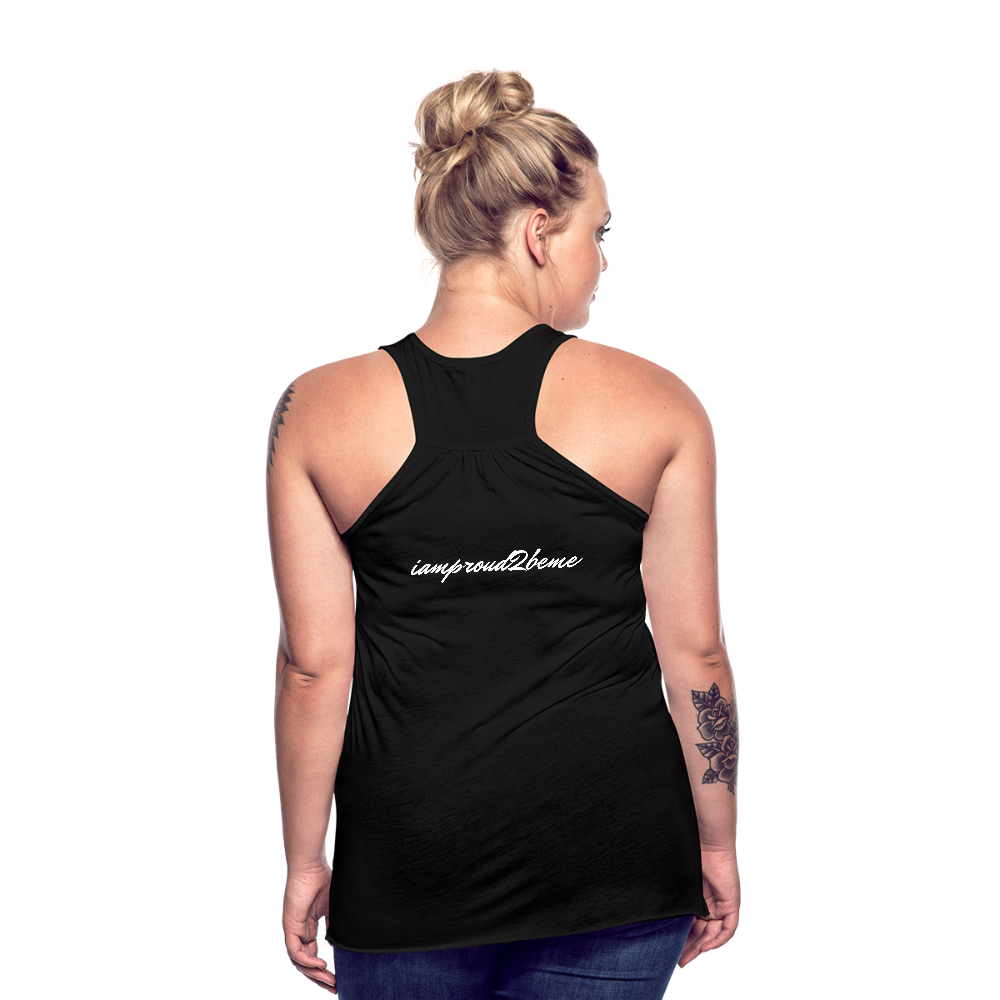 Women's Flowy Tank Top MIGRAINE HEADACHE - black