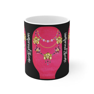BAGGIN' IN STYLE White Ceramic Mug