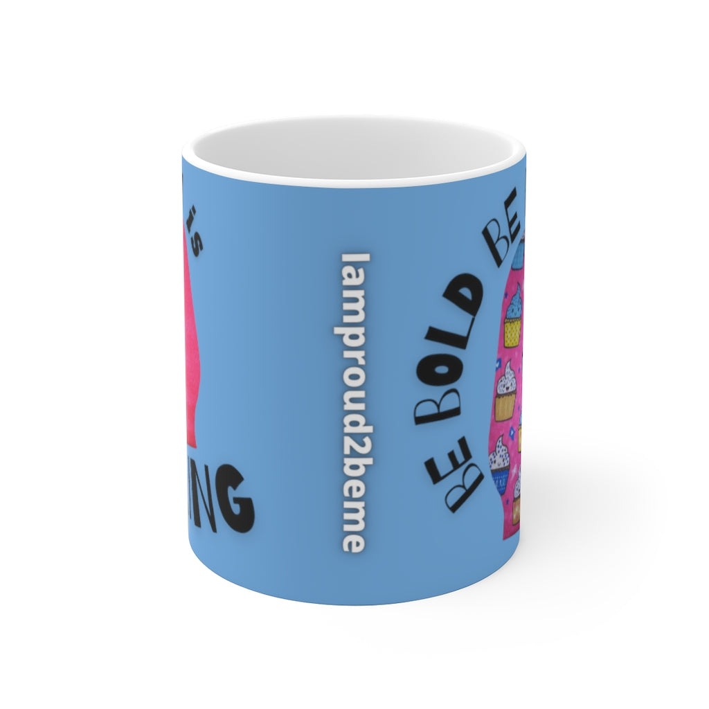 NORMAL IS BORING White Ceramic Mug