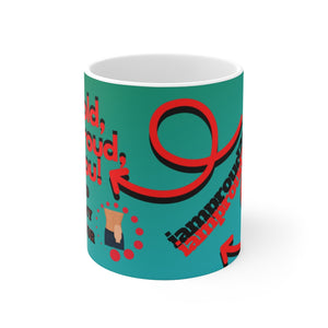 BE BOLD, BE PROUD, BE YOU White Ceramic Mug (male)