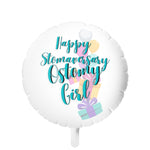 HAPPY STOMAVERSARY OSTOMY GIRL Mylar Helium Balloon
