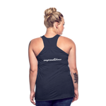 Women's Flowy Tank Top MIGRAINE HEADACHE - navy