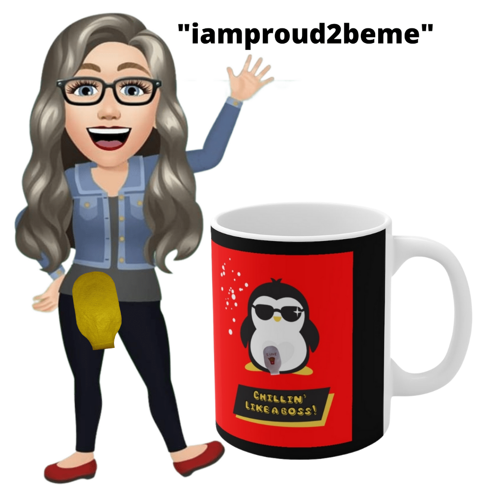 CHILLIN' LIKE A BOSS White Ceramic Mug