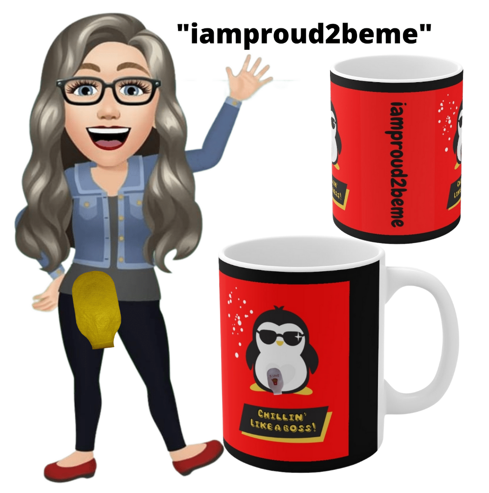 CHILLIN' LIKE A BOSS White Ceramic Mug