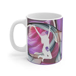 OSTOMY WARRIOR White Ceramic Mug (female)