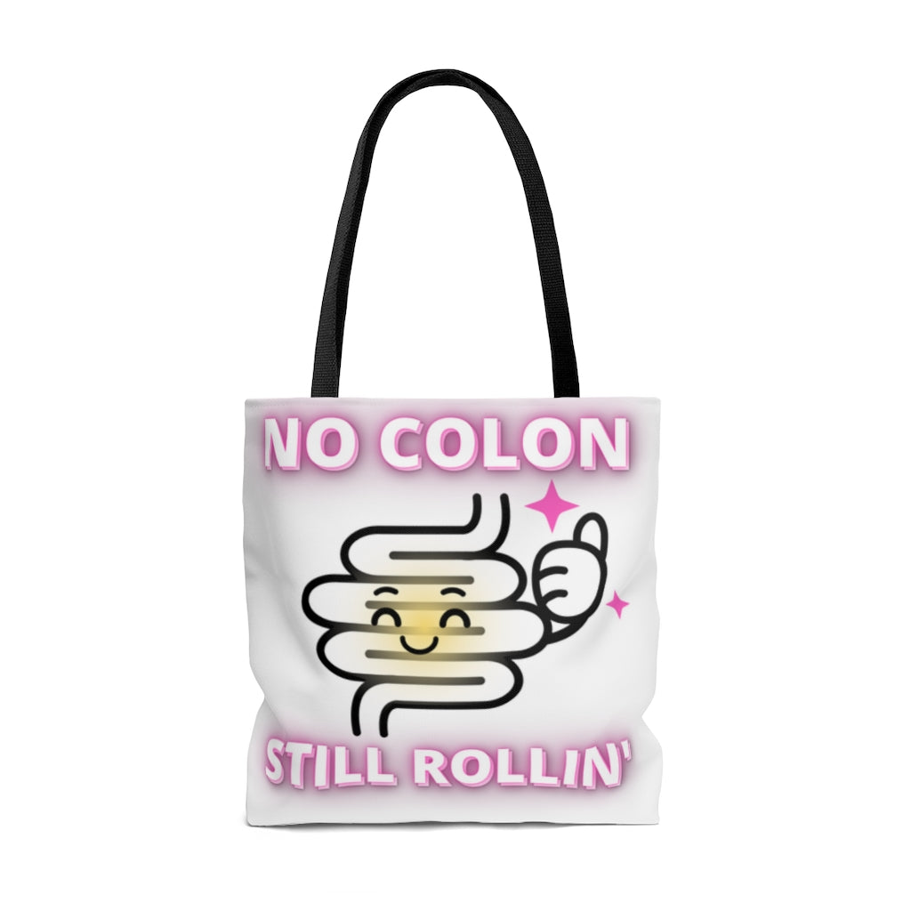 COLON STILL ROLLIN' Practical Tote Bag (purple)