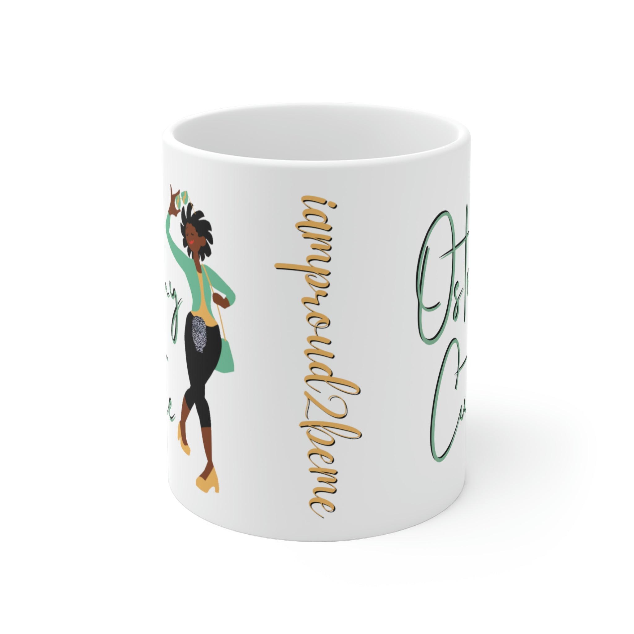 OSTOMY CUTIE White Ceramic Mug