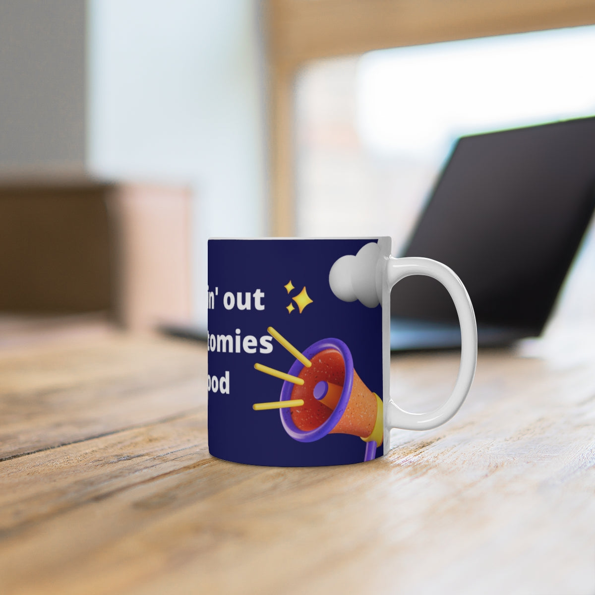 MAKIN' OSTOMIES LOOK GOOD White Ceramic Mug