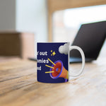 MAKIN' OSTOMIES LOOK GOOD White Ceramic Mug