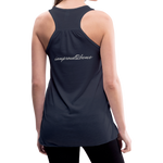 Women's Flowy Tank Top MIGRAINE HEADACHE - navy