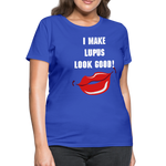 Women's T-Shirt Lupus Awareness - royal blue