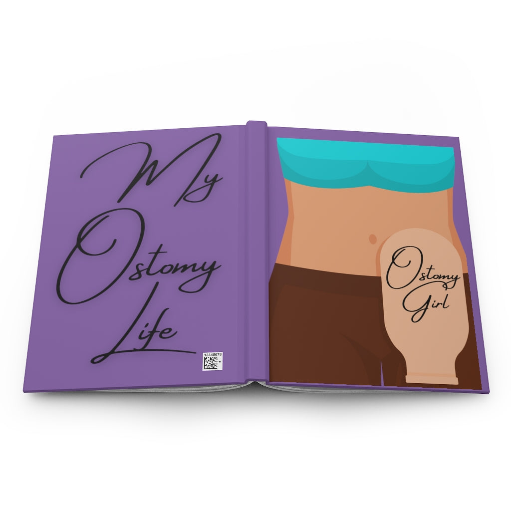 OSTOMY GIRL Hardcover Journal (Matte)