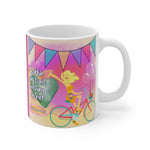 BARBIE BUTT PROUD White Ceramic Mug