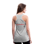 NEVER GIVE UP Flowy Tank Top (Adult)