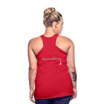 NEVER GIVE UP Flowy Tank (Adult)