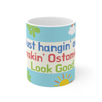 MAKIN' OSTOMIES LOOK GOOD White Ceramic Mug