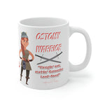 OSTOMY WARRIOR White Ceramic Mug