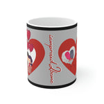 OSTOMY BALLOONS LOVE White Ceramic Mug (valentines)