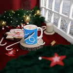 BE BOLD, BE PROUD, BE YOU White Ceramic Mug (male)