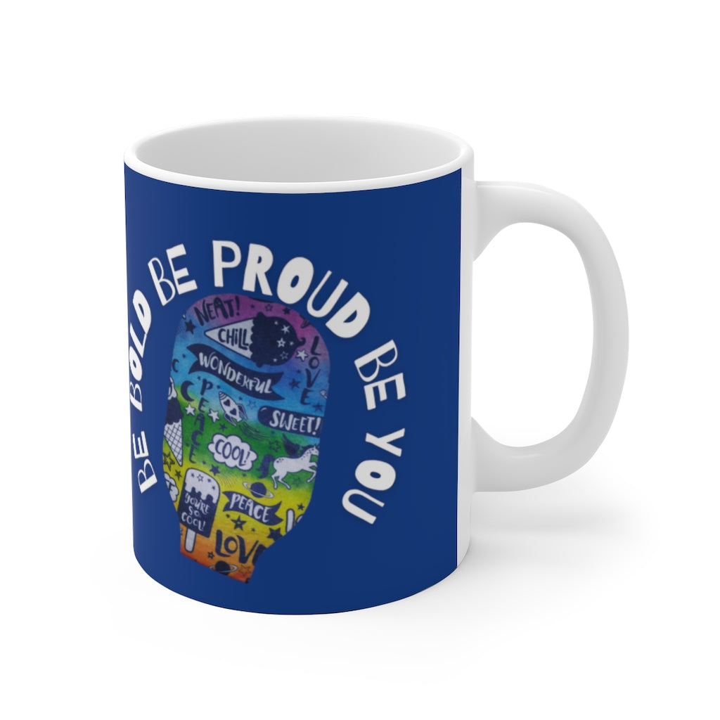 NORMAL IS BORING White Ceramic Mug